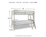 Robbinsdale Twin/Twin Bunk Bed w/Ladder - alternate view 6