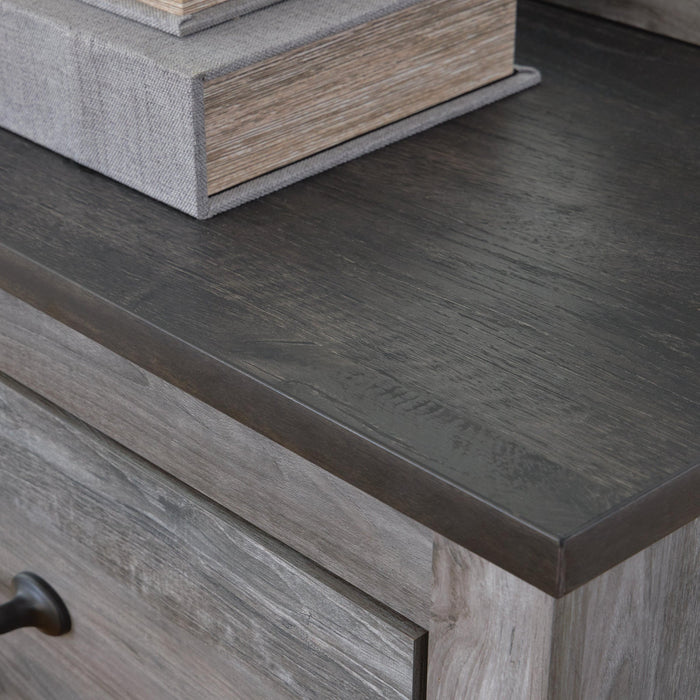 Bronyan Two Drawer Night Stand - alternate view 5