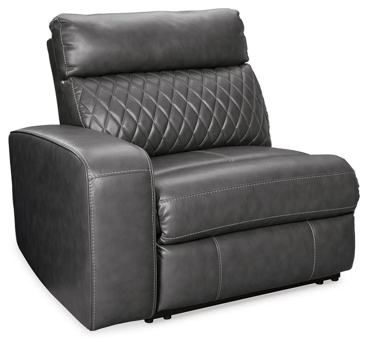 Samperstone 2-Piece Power Reclining Sectional Loveseat - alternate view 2