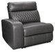 Samperstone 2-Piece Power Reclining Sectional Loveseat - alternate view 2