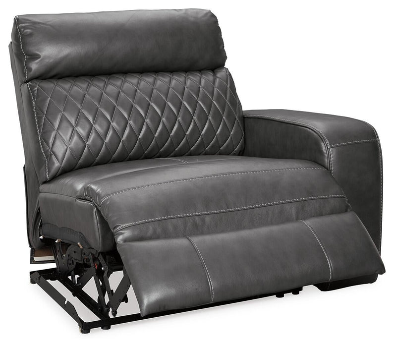 Samperstone 2-Piece Power Reclining Sectional Loveseat - alternate view 5