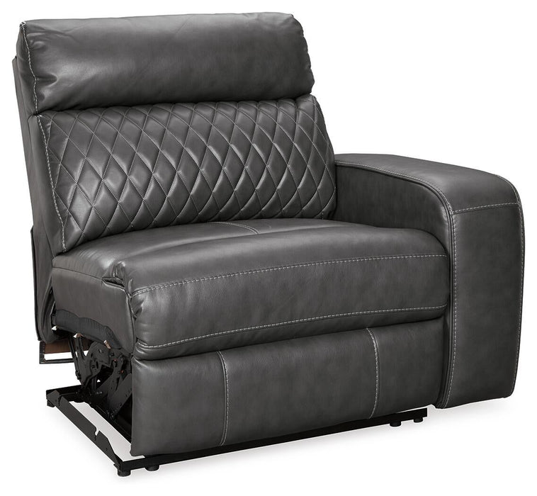 Samperstone 2-Piece Power Reclining Sectional Loveseat - alternate view 4