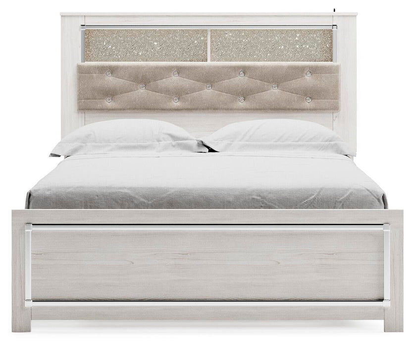 Altyra Queen Panel Bookcase Bed - alternate view 3
