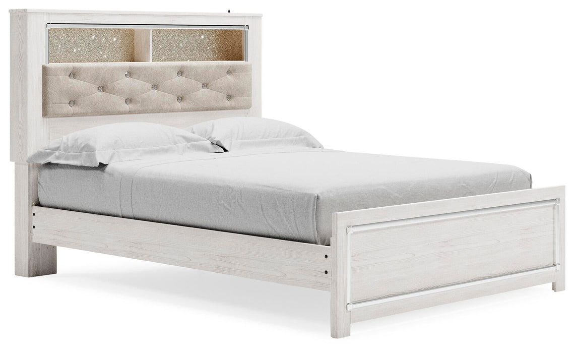 Altyra Queen Panel Bookcase Bed - alternate view 2