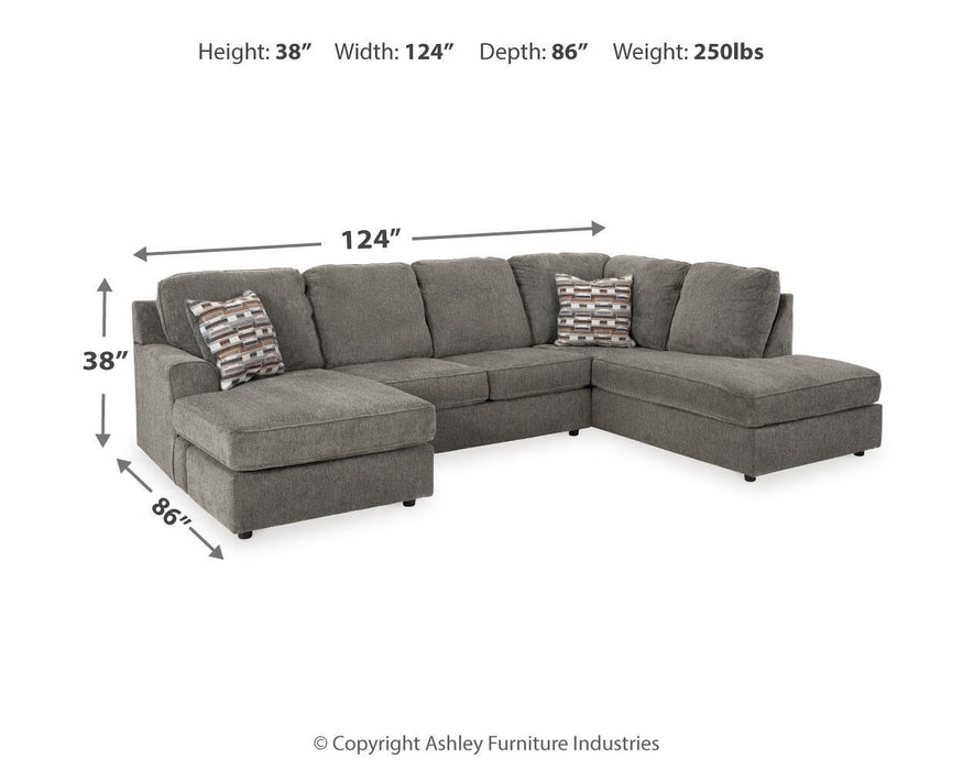 O'Phannon 2-Piece Sectional with Chaise - alternate view 5