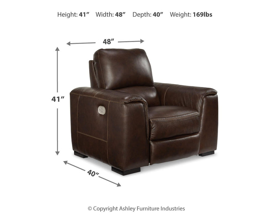 Alessandro PWR Recliner/ADJ Headrest - alternate view 8