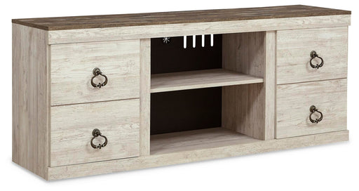 Willowton LG TV Stand w/Fireplace Option - alternate view 2