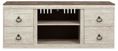 Willowton LG TV Stand w/Fireplace Option - alternate view 4