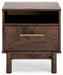 Calverson One Drawer Night Stand - alternate view 4