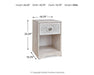 Paxberry One Drawer Night Stand - alternate view 5