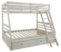Robbinsdale Twin over Full Bunk Bed with Storage - alternate view 3