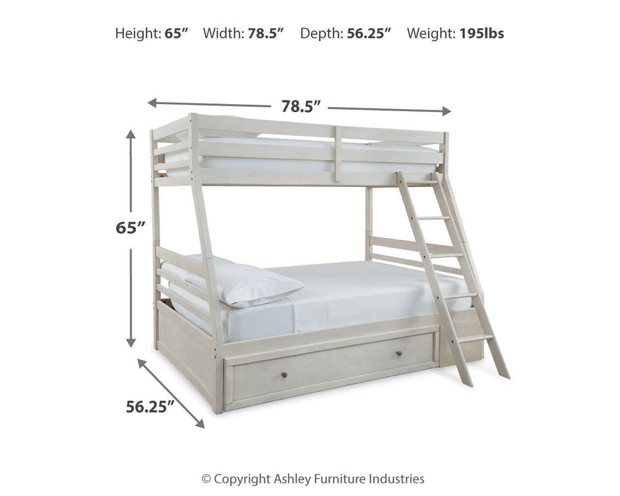 Robbinsdale Twin over Full Bunk Bed with Storage - alternate view 7