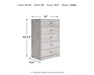 Paxberry Five Drawer Chest - alternate view 8