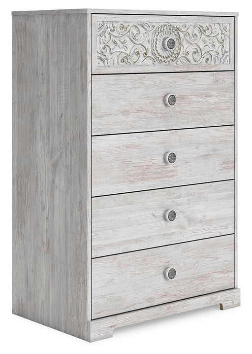 Paxberry Five Drawer Chest - alternate view 2