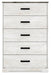 Shawburn Five Drawer Chest - alternate view 4