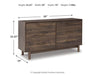 Calverson Six Drawer Dresser - alternate view 6
