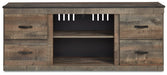 Trinell LG TV Stand w/Fireplace Option - alternate view 3