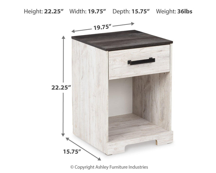 Shawburn One Drawer Night Stand - alternate view 5