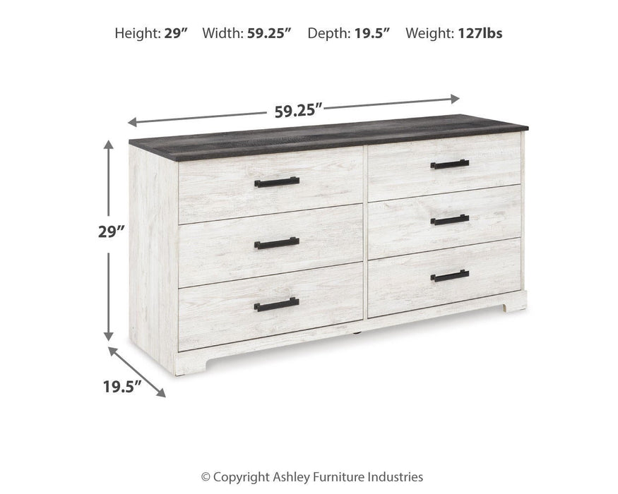 Shawburn Six Drawer Dresser - alternate view 6