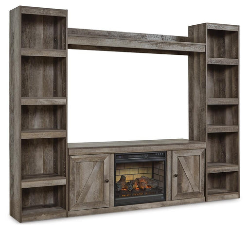 Wynnlow 4-Piece Entertainment Center with Electric Fireplace - alternate view 2