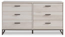 Socalle Six Drawer Dresser - alternate view 4