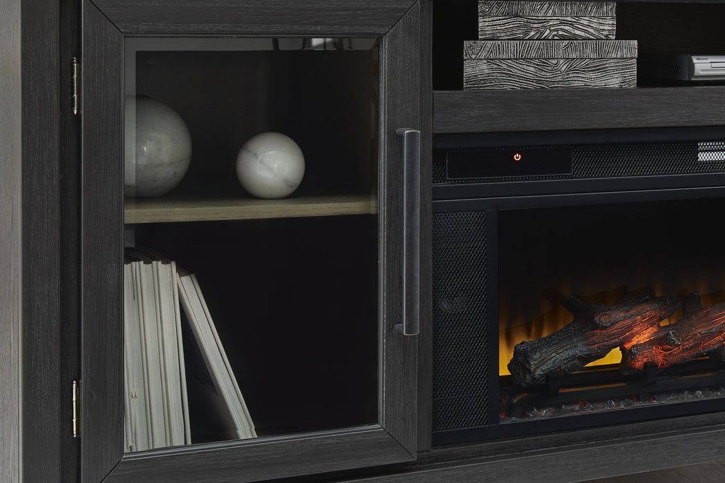 Foyland 83" TV Stand with Electric Fireplace - alternate view 5