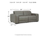 Correze 2-Piece Power Reclining Sectional - alternate view 6