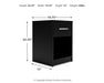 Finch One Drawer Night Stand - alternate view 7