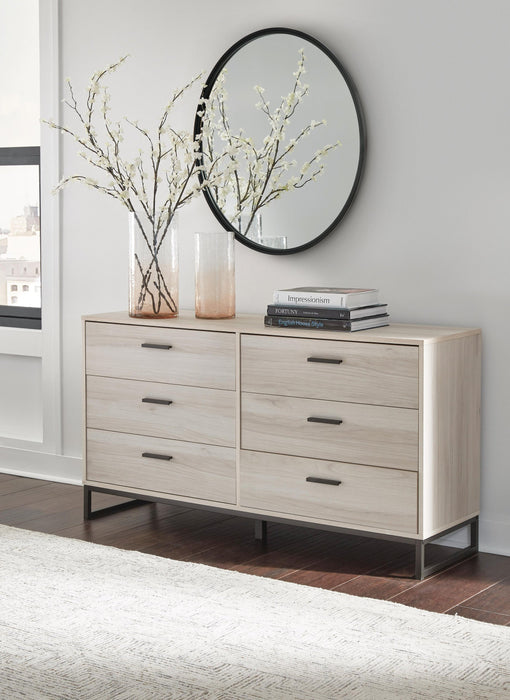 Socalle Six Drawer Dresser - alternate view 5
