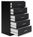 Finch Five Drawer Chest - alternate view 4