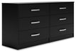 Finch Six Drawer Dresser - alternate view 2