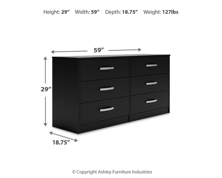 Finch Six Drawer Dresser - alternate view 7