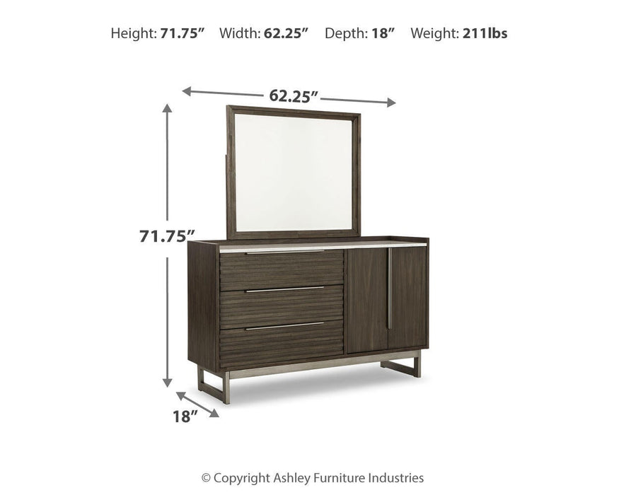 Arkenton Dresser and Mirror - alternate view 6