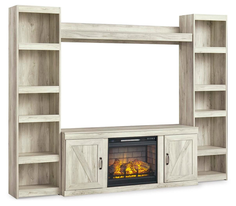 Bellaby 4-Piece Entertainment Center with Electric Fireplace - alternate view 3