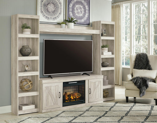 Bellaby 4-Piece Entertainment Center with Electric Fireplace - alternate view 2
