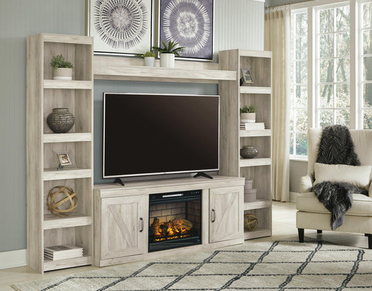Bellaby 4-Piece Entertainment Center with Electric Fireplace - alternate view 2
