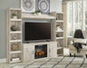Bellaby 4-Piece Entertainment Center with Electric Fireplace - alternate view 2