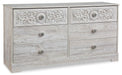 Paxberry Six Drawer Dresser - alternate view 2