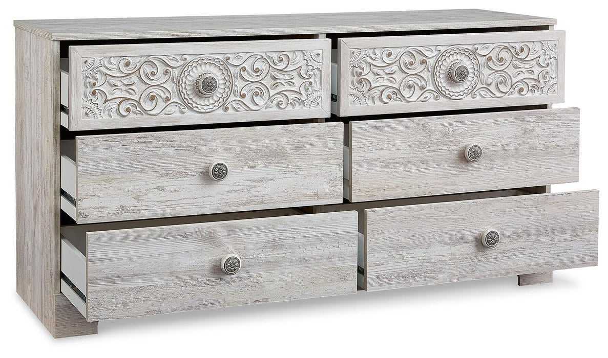 Paxberry Six Drawer Dresser - alternate view 3