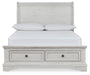 Robbinsdale Full Sleigh Storage Bed - alternate view 4