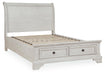 Robbinsdale Full Sleigh Storage Bed - alternate view 3
