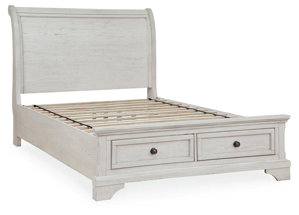 Robbinsdale Full Sleigh Storage Bed - alternate view 3