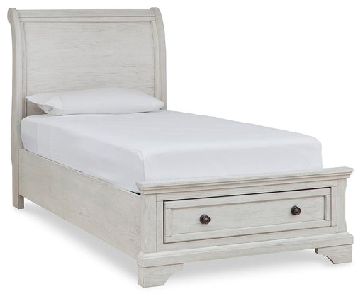 Robbinsdale Twin Sleigh Storage Bed - alternate view 2