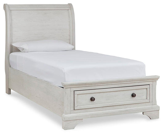 Robbinsdale Twin Sleigh Storage Bed - alternate view 2