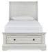 Robbinsdale Twin Sleigh Storage Bed - alternate view 4