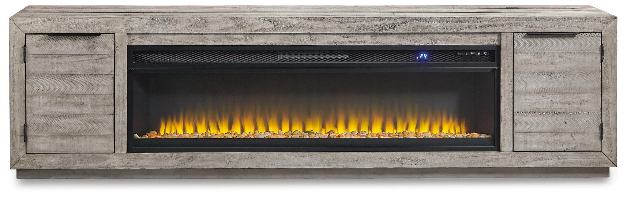 Naydell 92" TV Stand with Electric Fireplace - alternate view 4