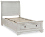 Robbinsdale Twin Sleigh Storage Bed - alternate view 3
