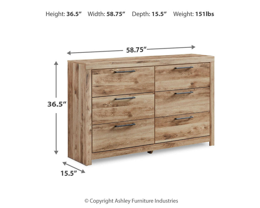 Hyanna Six Drawer Dresser - alternate view 6