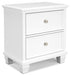 Fortman Two Drawer Night Stand - alternate view 2