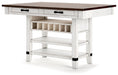 Valebeck RECT Dining Room Counter Table - alternate view 3